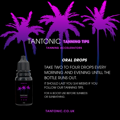 Juicy Tanning Oral Drops 10ML - NEW FLAVOUR (Triple+ & Golden Grade Strength)